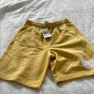 New with tags Nike Yellow Casual Shorts